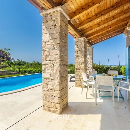 וילה Charming La Perla With Pool, Jacuzzi And Sea View Near *